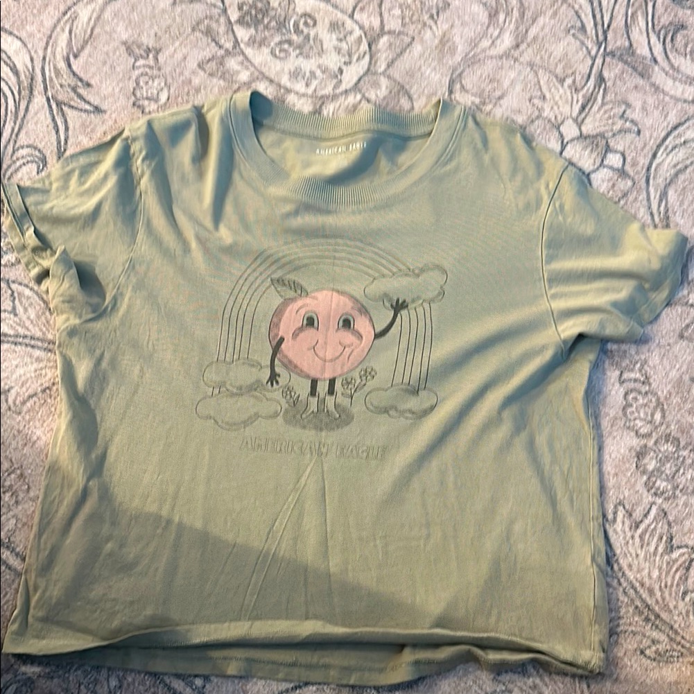 Ae Green Graphic T-Shirt